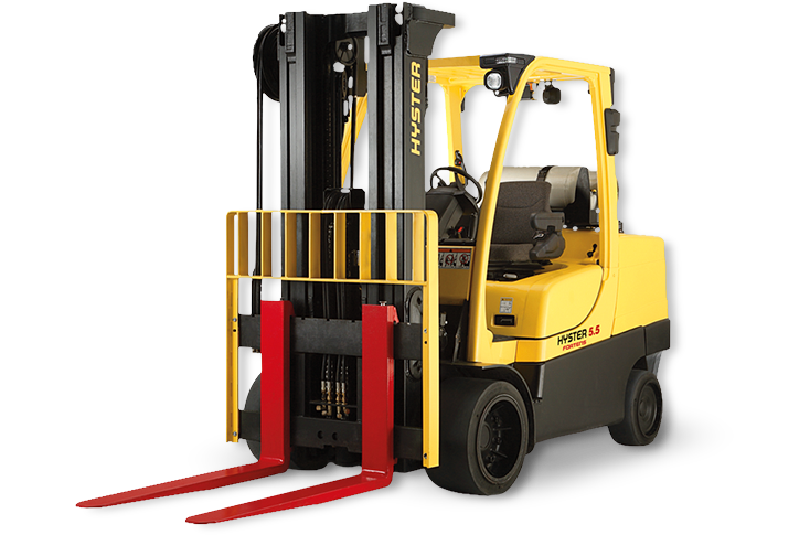 Hyster-forklift-yellow